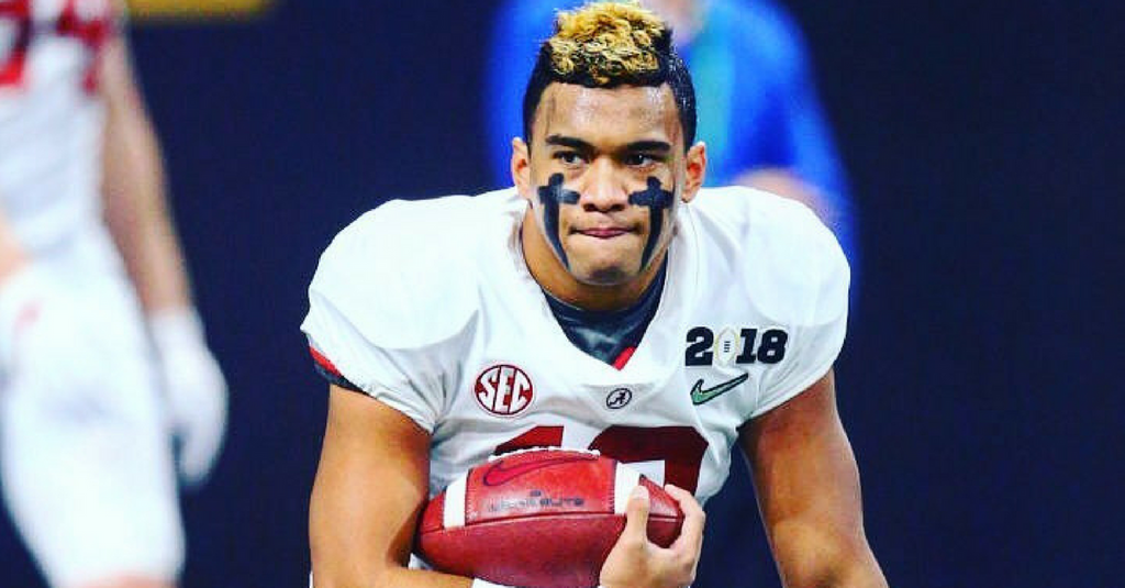 University Of Alabama Qb Tua Tagovailoa, 2018 College Sports Illustrated  Cover by Sports Illustrated