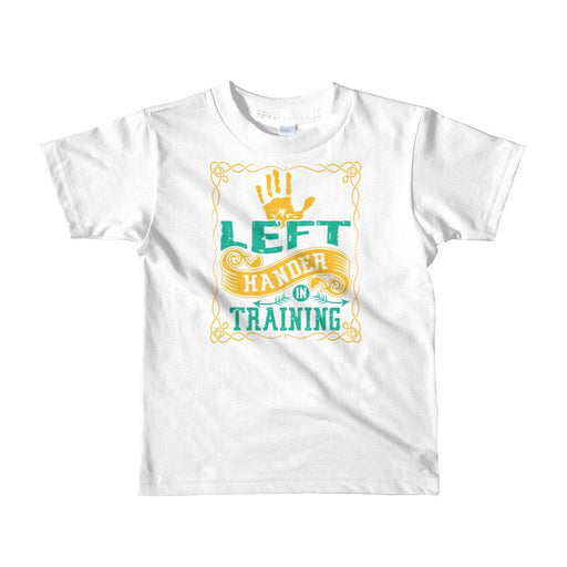Left Hander In Training Short Sleeve Kids/Toddler T-Shirt