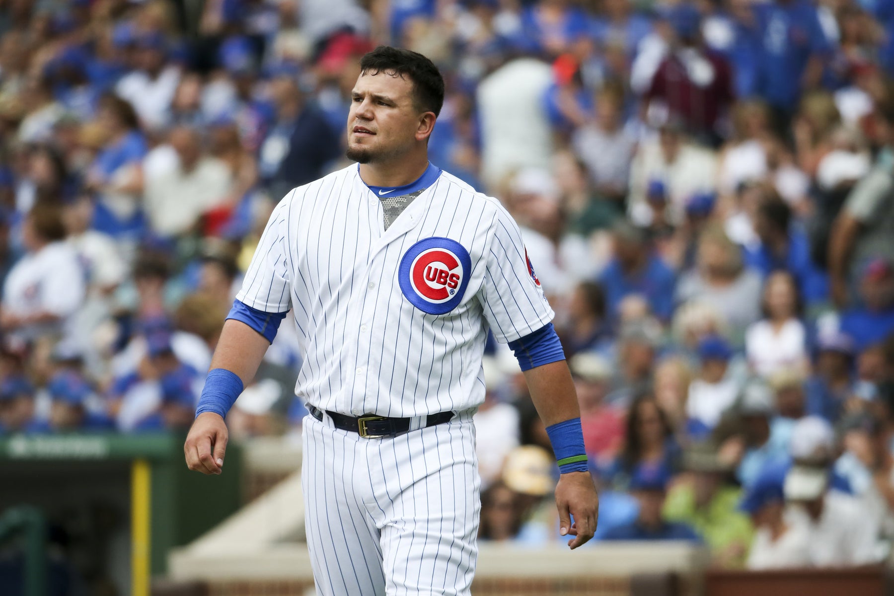 Cubs' Kyle Schwarber: Out against left-hander