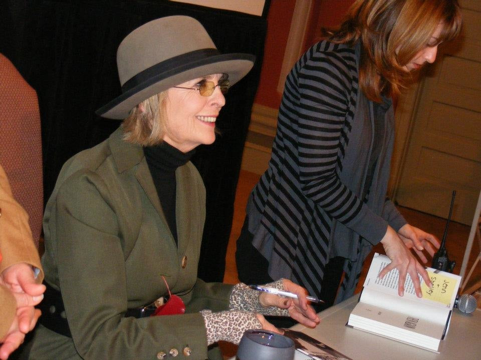 Left Handed Celebrities | Diane Keaton