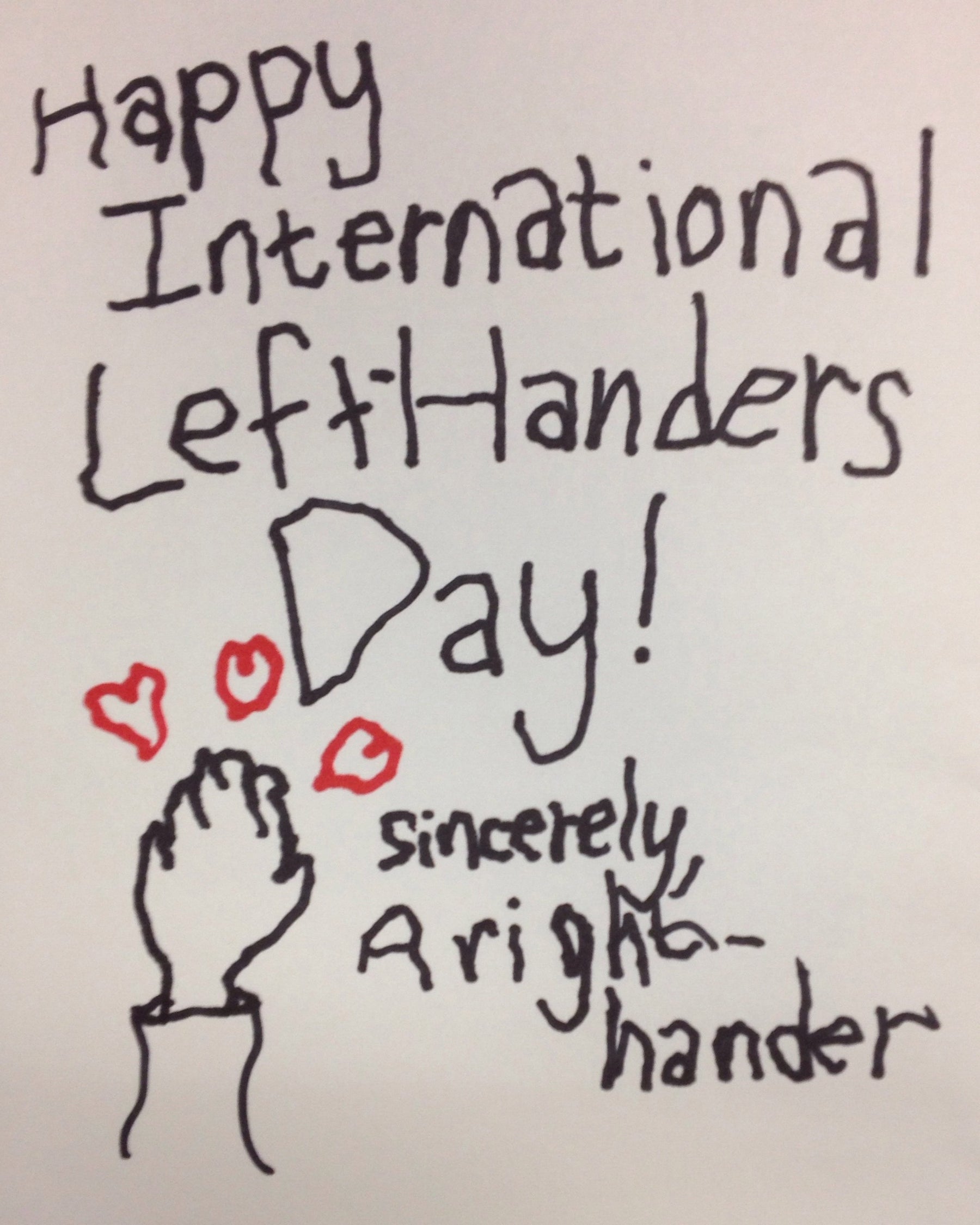 International Left Handers Day