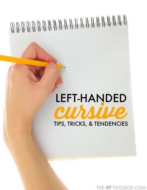 Left Handed Cursive Writing for Kids