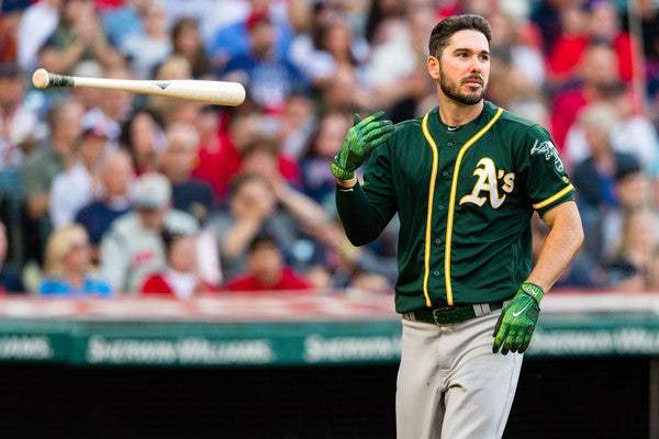 Athletics' Matt Joyce: Day off against southpaw