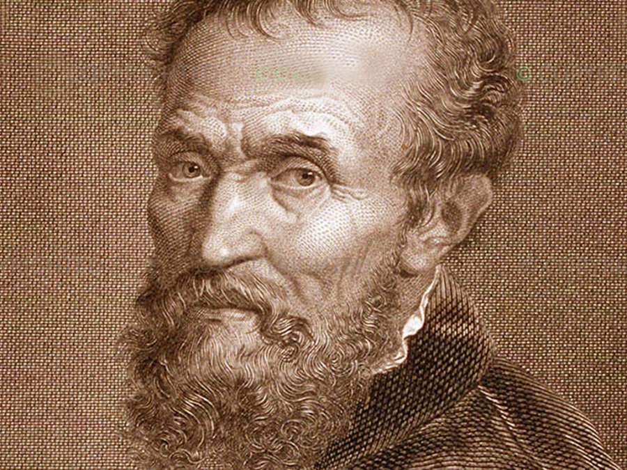 Michelangelo was left-handed and used his right hand because of prejudice