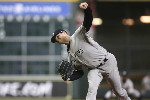 Left-handed pitcher Jordan Montgomery out 6-8 weeks