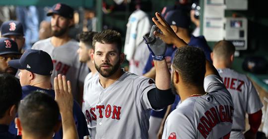 The Red Sox are struggling against left-handed pitching