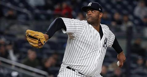 Left-handed starter CC Sabathia placed on the 10-day disabled list