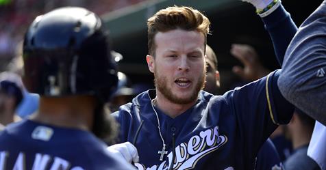 Phillips, 23, gives the Brewers another left-handed hitter