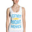 I May Be Left Handed But I Am Always Right Sexy Fitted Tank Top