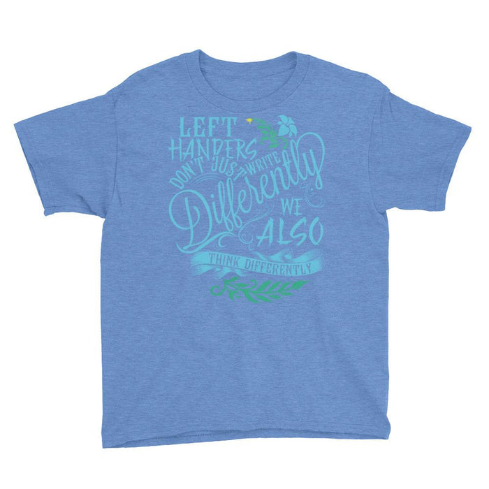 Left Handers Think Differently Boy's T-Shirt