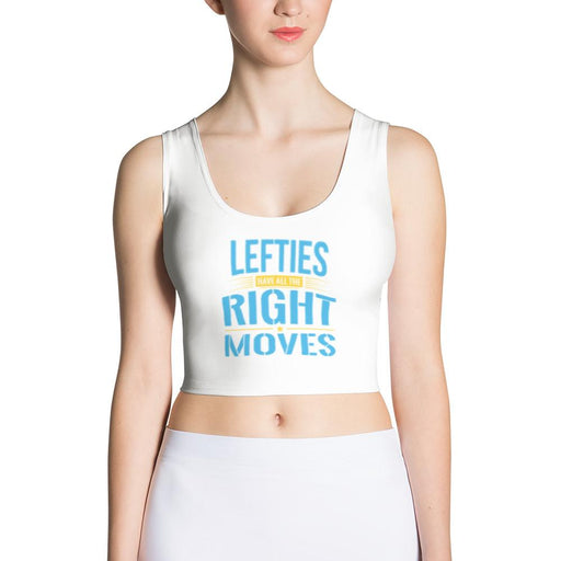 Lefties Have All The Right Moves Fitted Sexy Crop Top