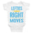 Lefties Have All The Right Moves Infant Bodysuit/Onesie