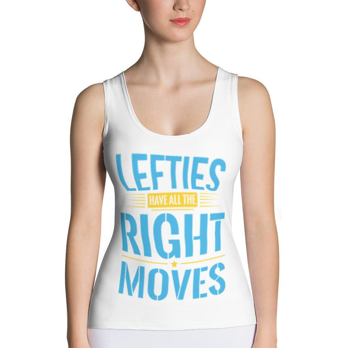 Lefties Have All The Right Moves Sexy Fitted Tank Top