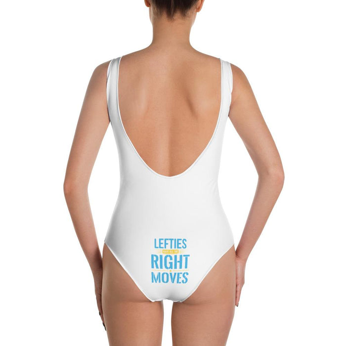 Lefties Have All The Right Moves Sexy One-Piece Swimsuit