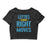 Lefties Have All The Right Moves Women’s Crop Tee