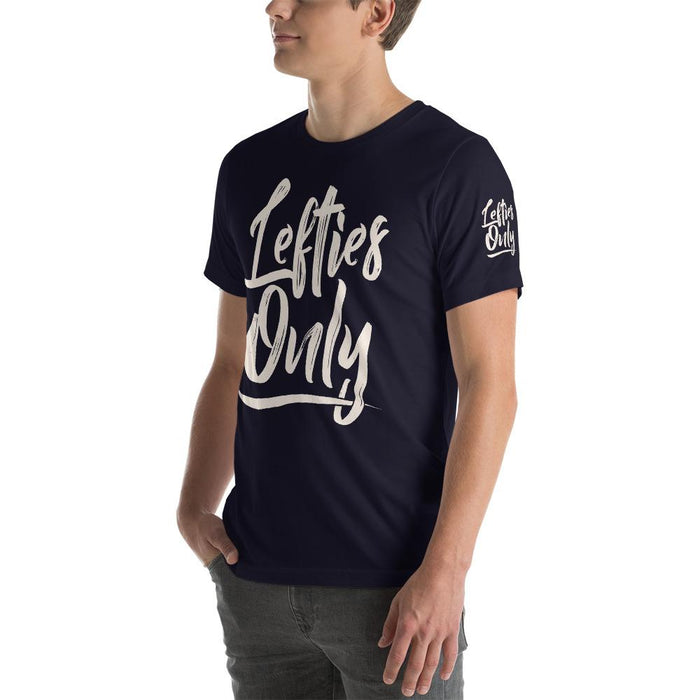 Lefties Only Unisex T-Shirt | Branded Left Sleeve