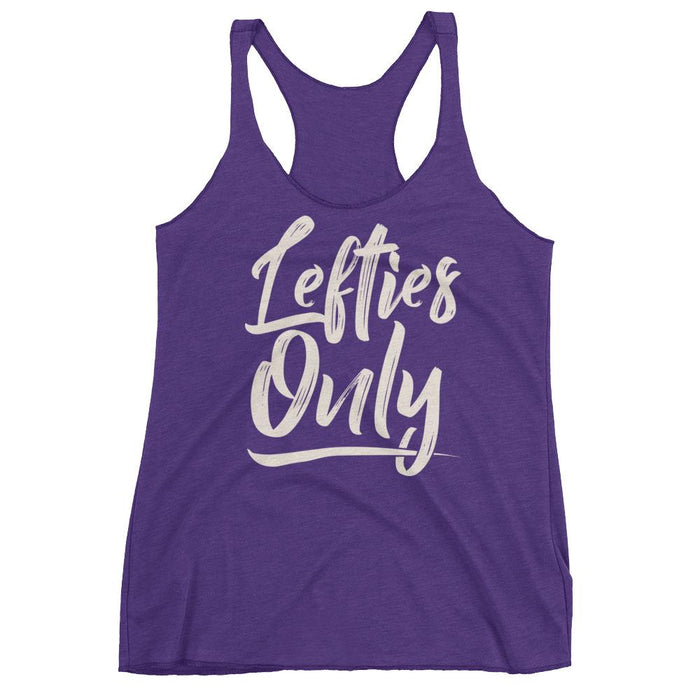 Lefties Only Women's Racerback Tank