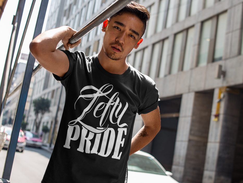 Lefty Pride Short Sleeve Unisex T-Shirt | Branded on Left Sleeve