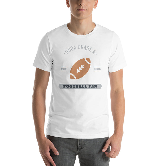 USDA Grade A Football Fan Short-Sleeve Unisex T-Shirt