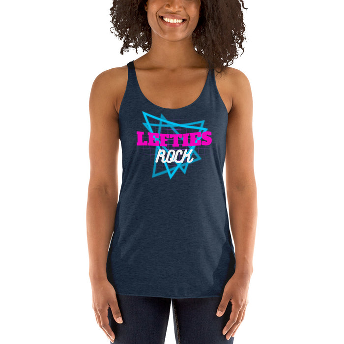 Lefties Rock Women's Racerback Tank