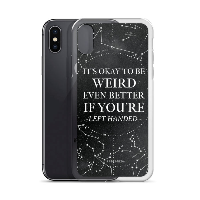 It's Okay To Be Weird iPhone Case