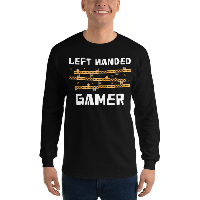 Left Handed Gamer Long Sleeve T-Shirt