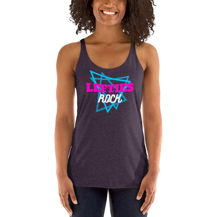 Lefties Rock Women's Racerback Tank