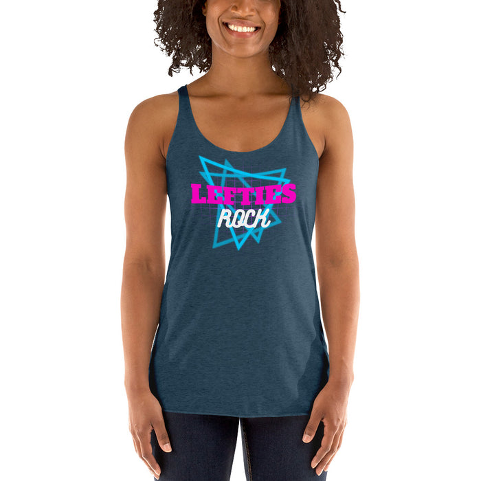 Lefties Rock Women's Racerback Tank