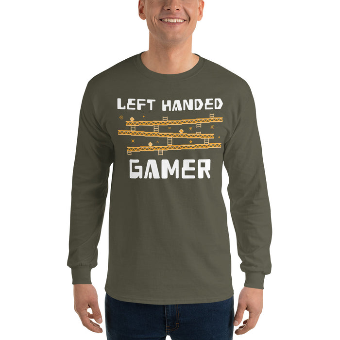 Left Handed Gamer Long Sleeve T-Shirt