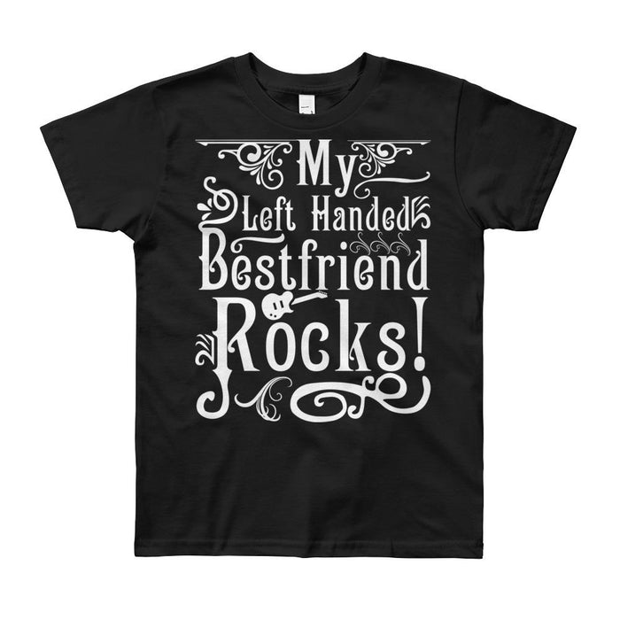 My Left Handed Bestfriend Rocks Kids/Youth Short Sleeve T-Shirt