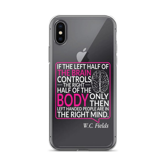 Only Left Handed People Are In The Right Mind IPhone Case